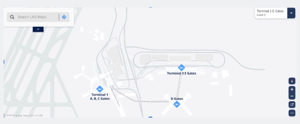 Frontier Airlines Las Vegas Terminal Layout 